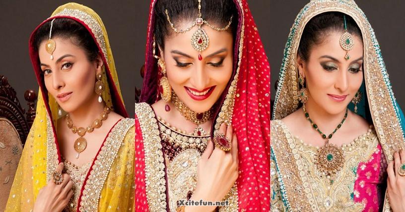 Laila Wasti Stunning Bridal Jewelry Photoshoot