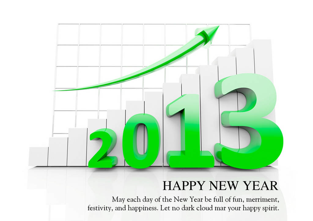 Happy New Year 2013  Greeting Wallpapers