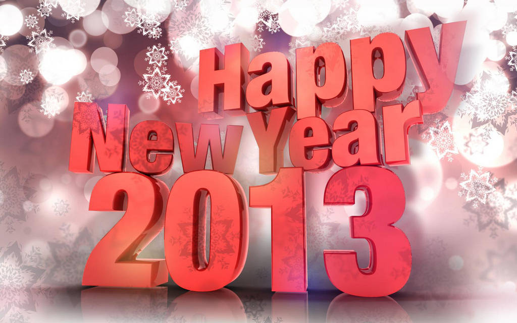 Happy New Year 2013  Greeting Wallpapers