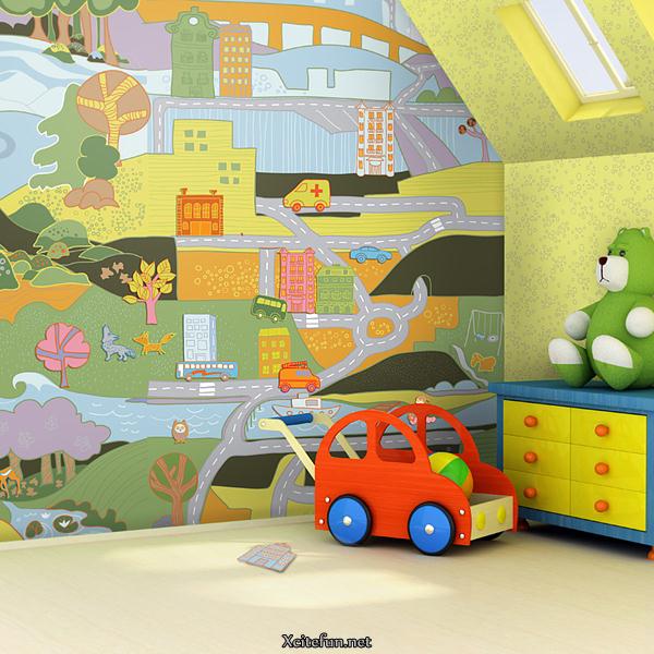 Decorate Your Wall With Wallpapers And  Stickers