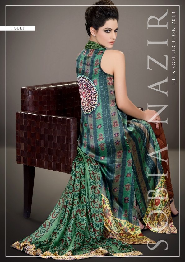 Sobia Nazir Casual Wear Printed Silk Collection 2013