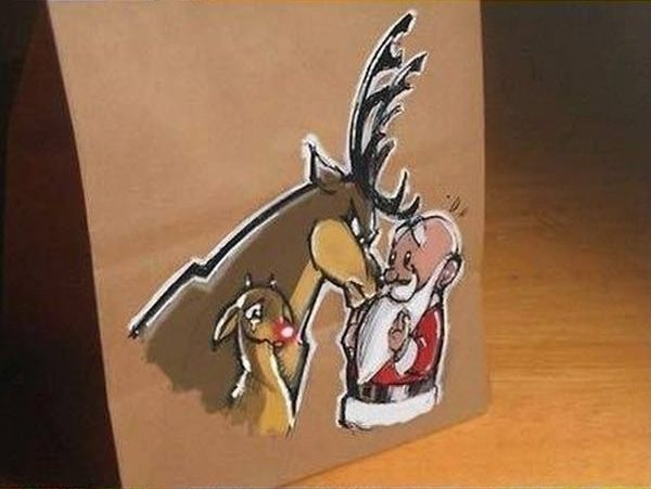 Daddys Art For His Son