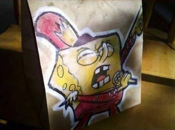 Daddys Art For His Son
