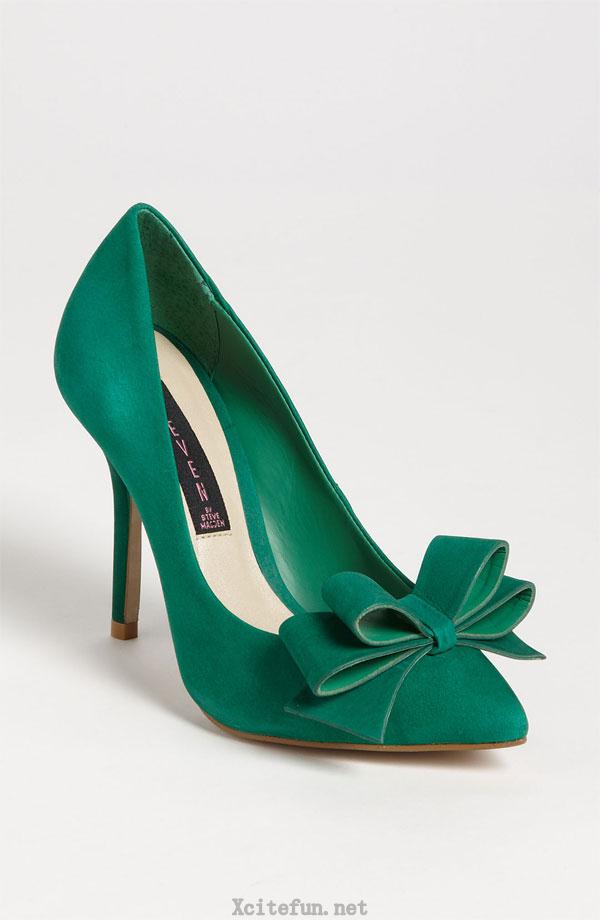 steve madden heels green