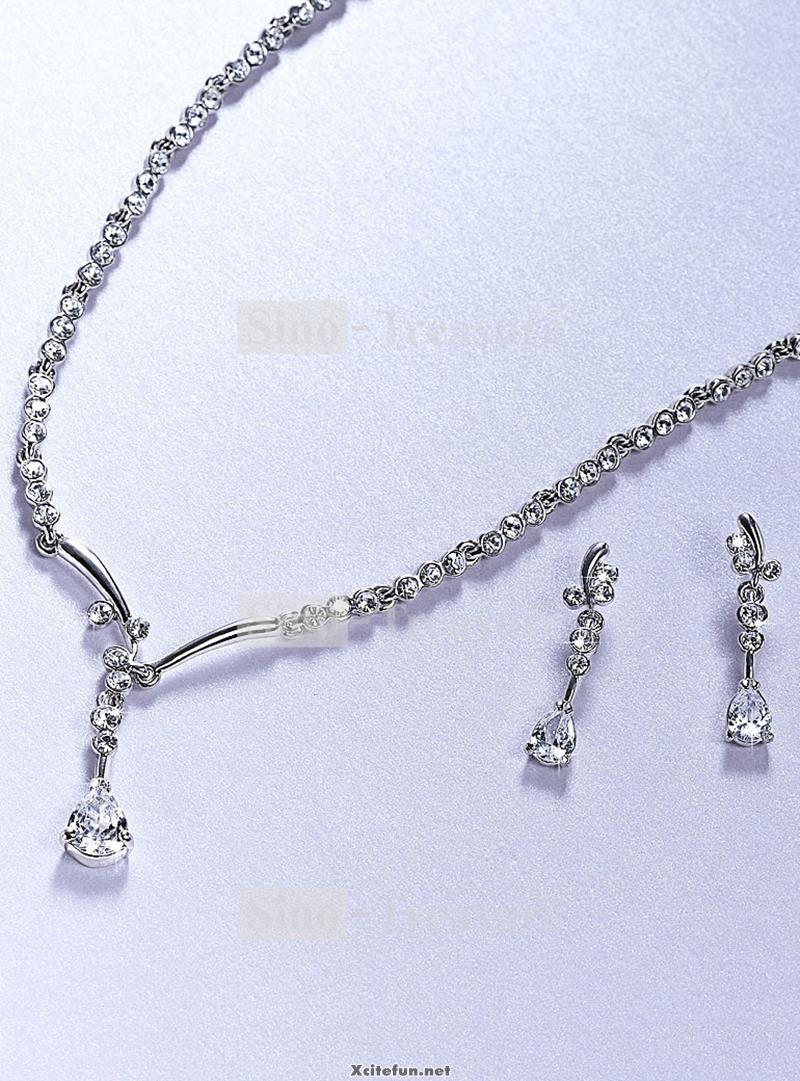 Zircon Jewelry Sets For Girls