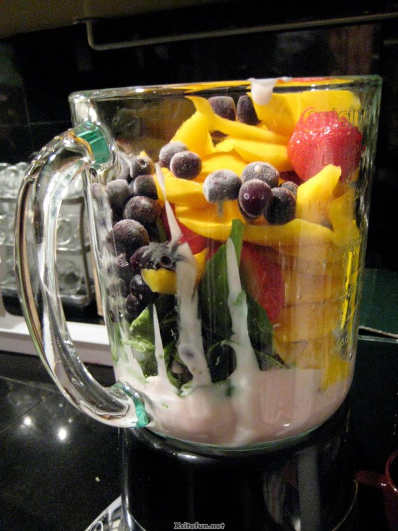 Mix Fruit Yogurt Shake  Summer  Drink