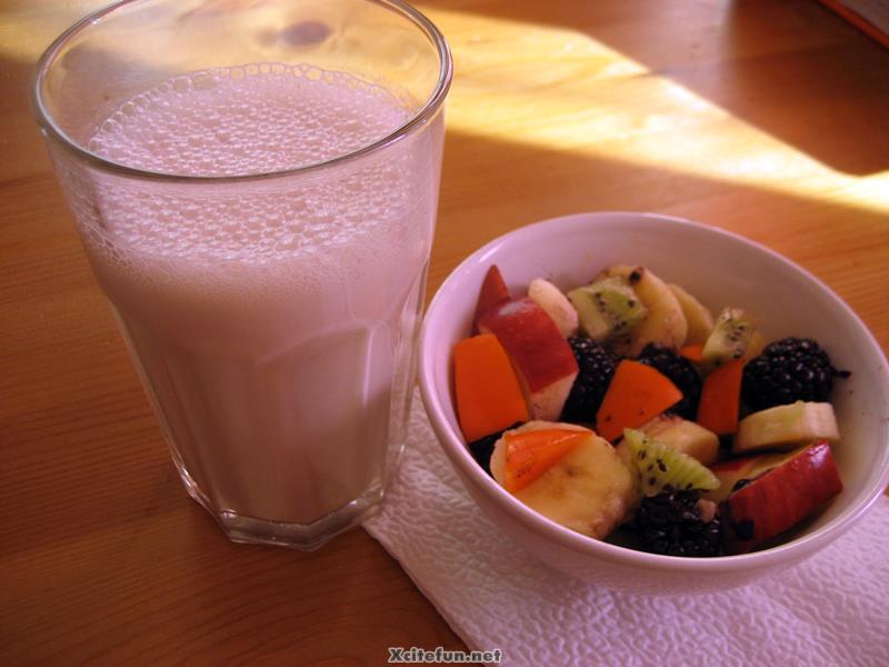 Mix Fruit Yogurt Shake  Summer  Drink