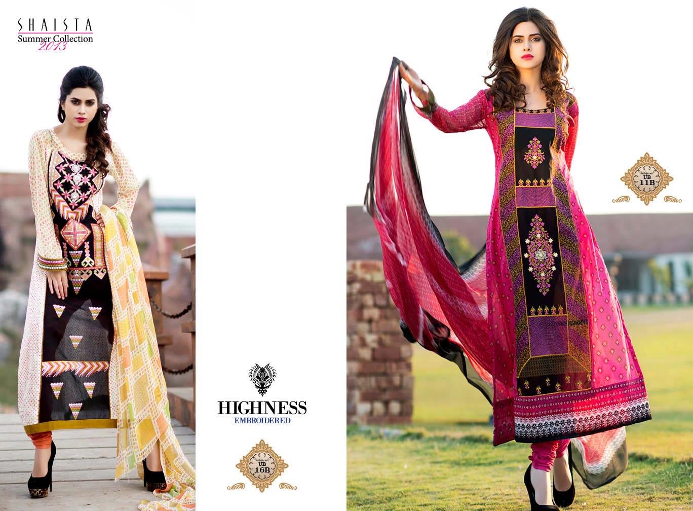 Shaista Feminine Embroidered Lawn Collection