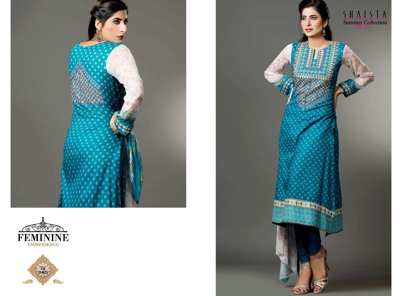 Shaista Feminine Embroidered Lawn Collection