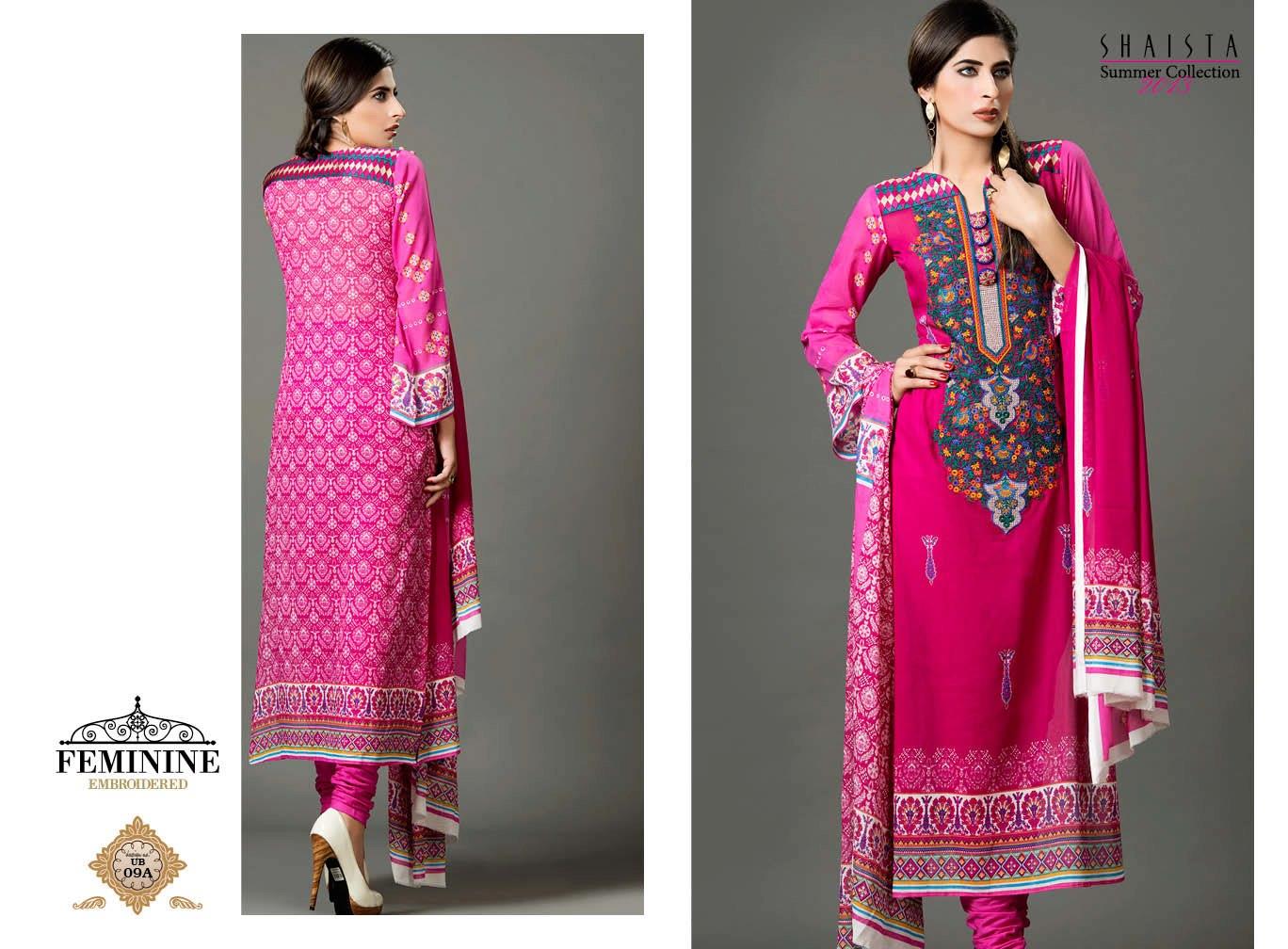 Shaista Feminine Embroidered Lawn Collection