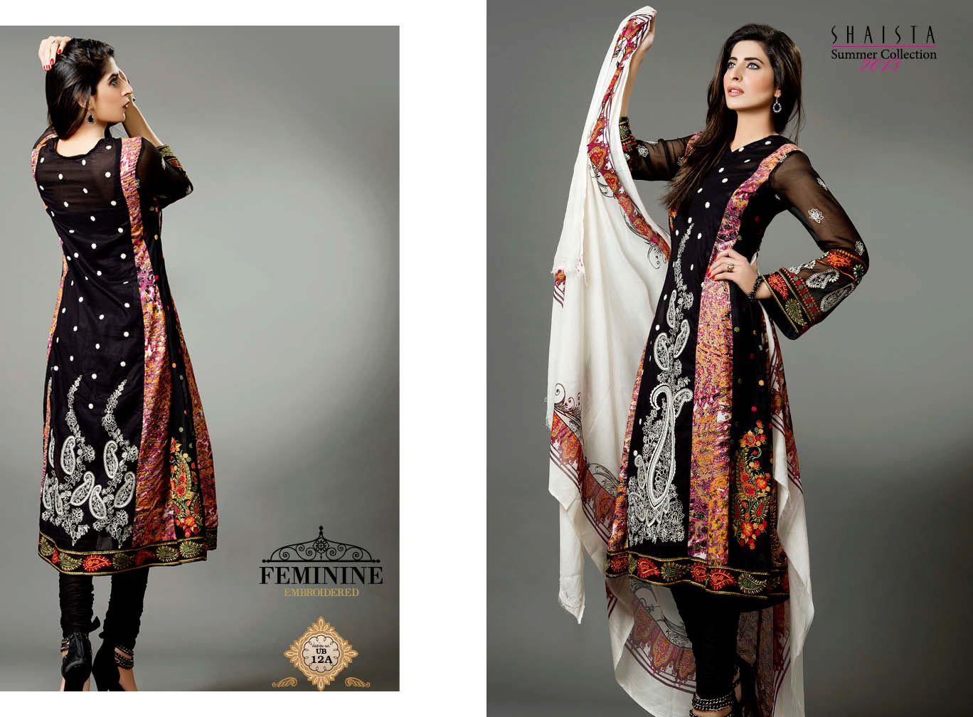 Shaista Feminine Embroidered Lawn Collection