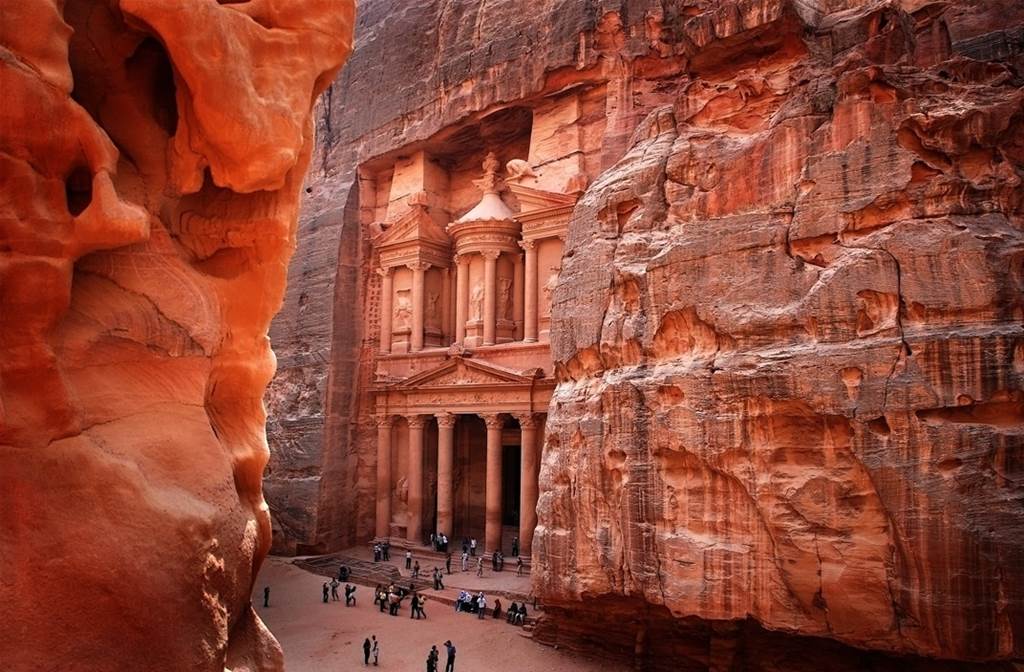 Petra Jordan Ancient Wonders Of The World - XciteFun.net