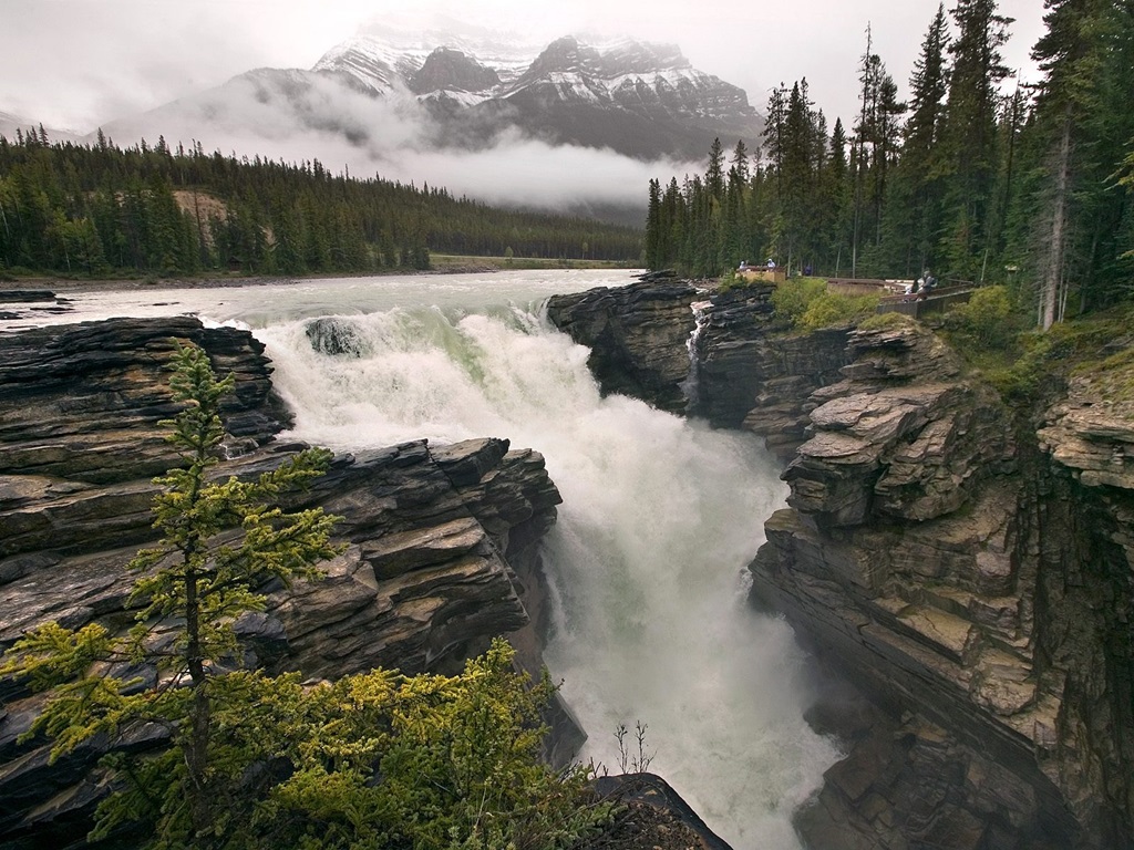 Athabasca Falls Images - Natural Beauty Of Canada - XciteFun.net