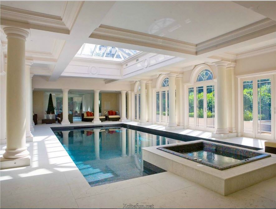 Cool And Stylish Residential Indoor Pools - XciteFun.net