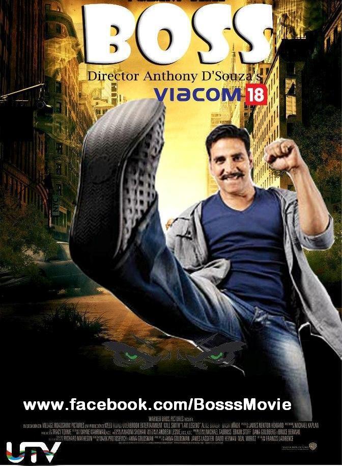 BOSS Movie Poster and Trailer - Akshay Kumar - XciteFun.net