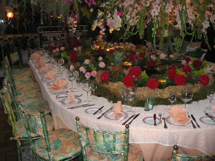 Romantic Flower Restaurant Mas Provencal Romantic Flower Restaurant Mas Provencal