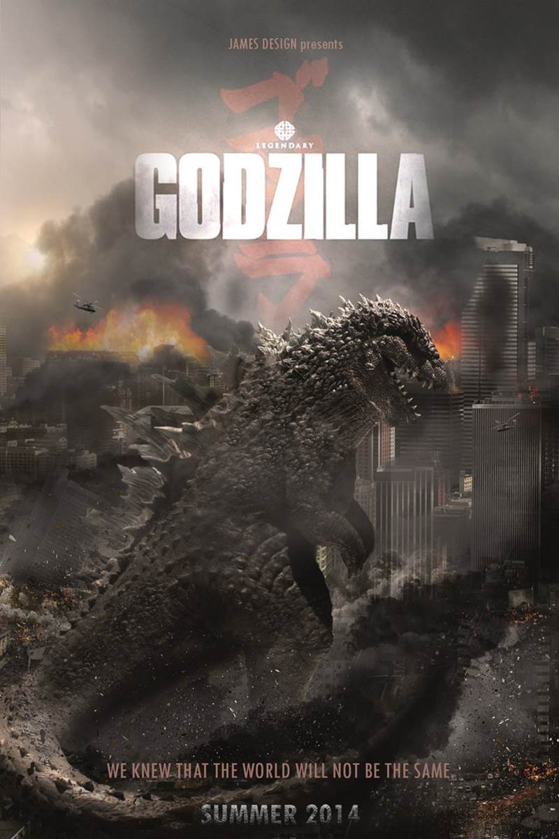 Godzilla 2014 Movie Posters and Trailer