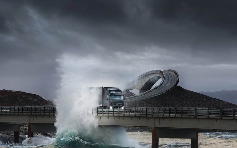 The Atlantic Road Norway  Tourist Route