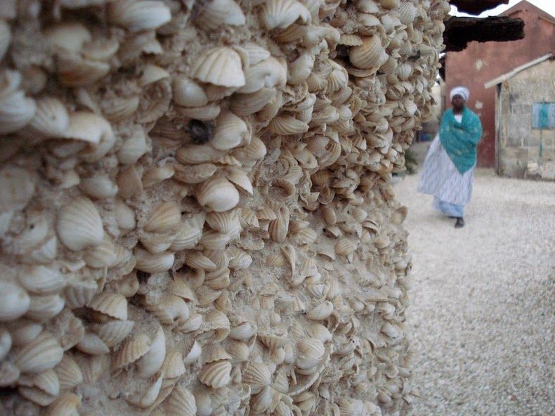 Clam Shells Village Fadiouth Island Clam Shells Village Fadiouth Island