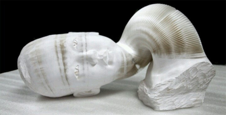 Flexible Paper Sculptures by Li Hongbo Flexible Paper Sculptures by Li Hongbo