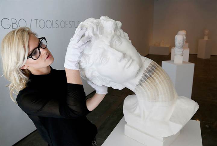Flexible Paper Sculptures by Li Hongbo Flexible Paper Sculptures by Li Hongbo