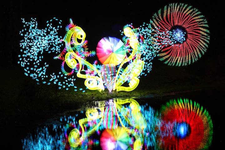 Kaleidosopic Light Paintings Kaleidosopic Light Paintings