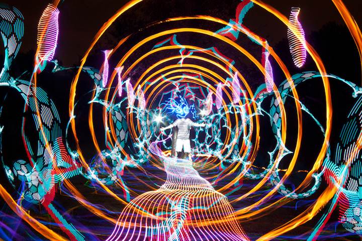 Kaleidosopic Light Paintings Kaleidosopic Light Paintings