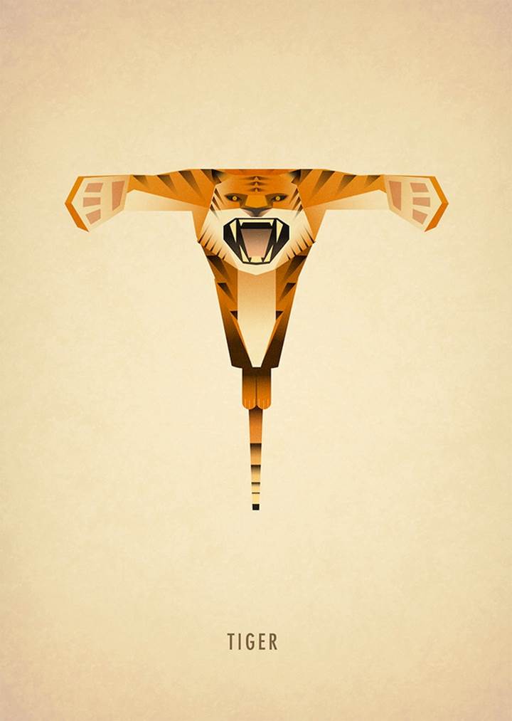 Adorable Animal Alphabets - Typography Series - XciteFun.net