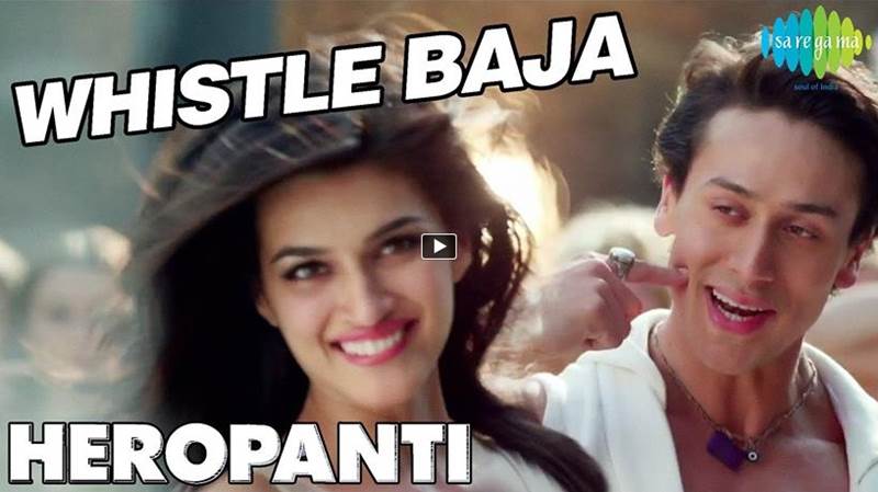 Whistle Baja Video Song From Heropanti Film - XciteFun.net