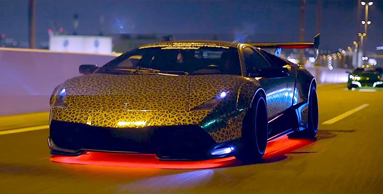 Luxury Lamborghini In Japan Designed by Yakuza - XciteFun.net