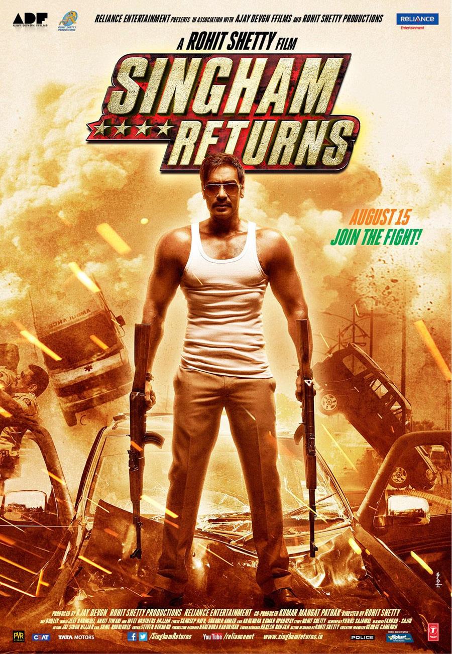 Singham Returns Movie Posters - XciteFun.net