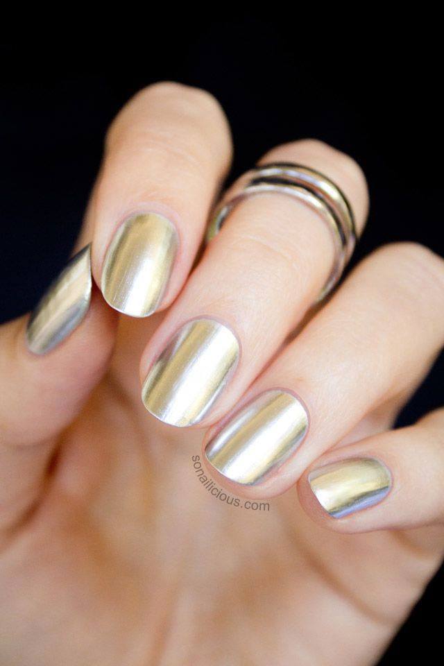 Astonishing Metallic Nails Designs - XciteFun.net