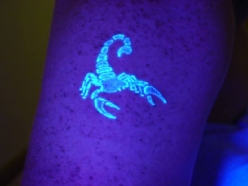 Uv Glowing Tattoos New Designs