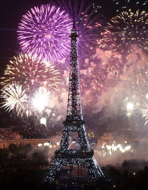 New Year 2015 At Paris Eiffel Tower - XciteFun.net