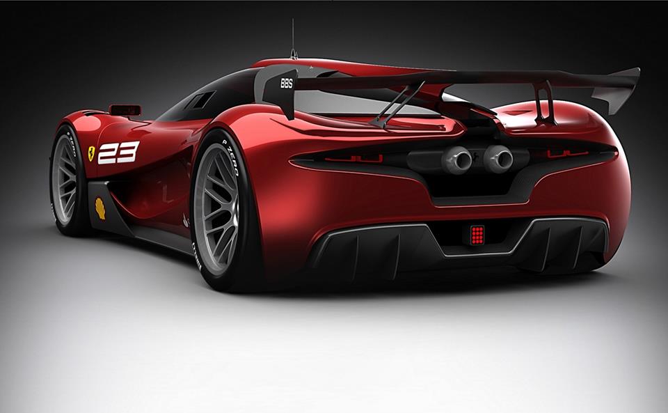 Ferrari Xezri Award Winning Concept Car Design - XciteFun.net