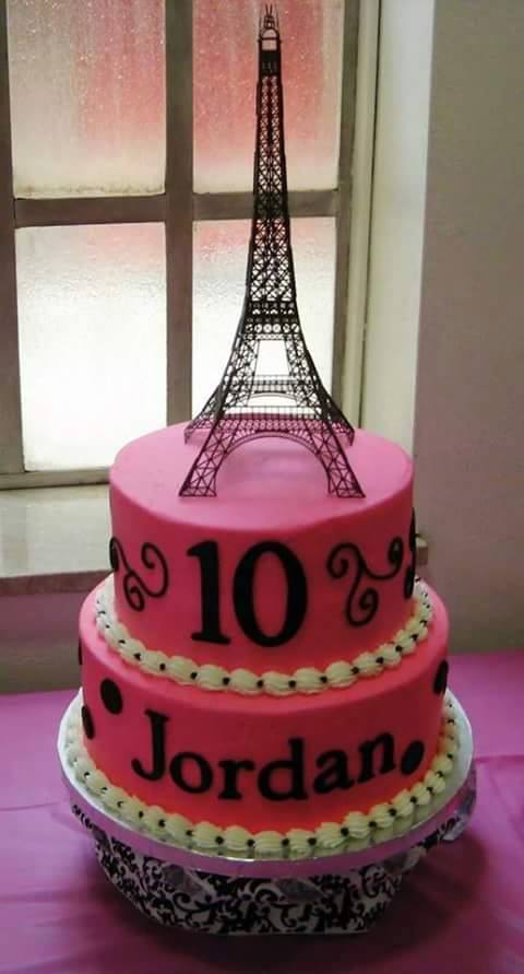 Eiffel Towers Birthday Cake Designs - XciteFun.net
