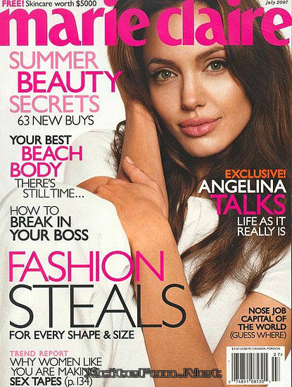 My blog: angelina jolie magazine cover