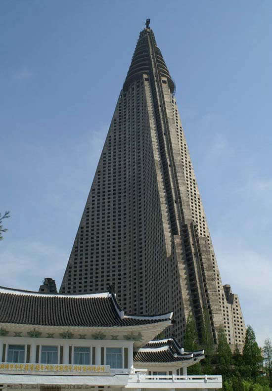 Ryugyong Hotel Giant Building of North Korea