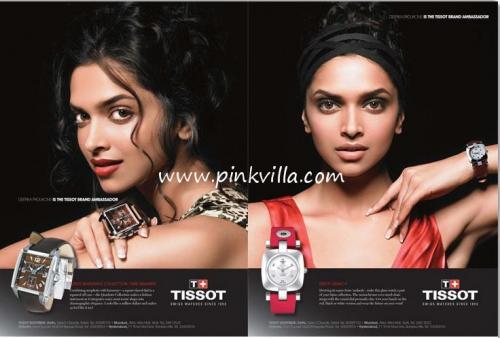 Deepika Padukone: T-Wave Diamonds - Tissot Ad Shots - XciteFun.net