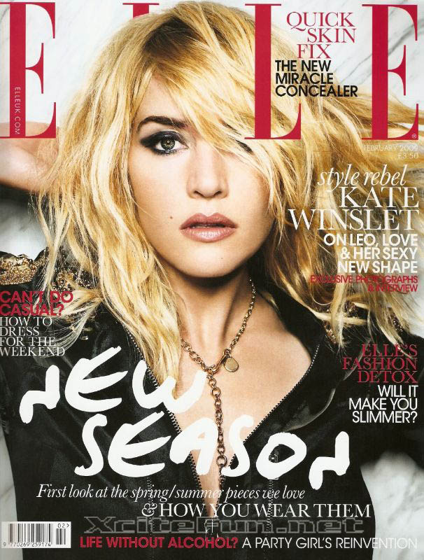 Kate Winslet: New Shape - Elle Magazine Photo Shoot - XciteFun.net