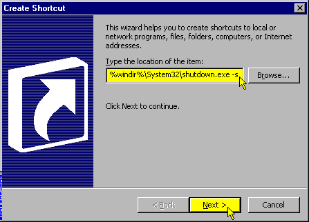 Creating a Shutdown Shortcut - XciteFun.net