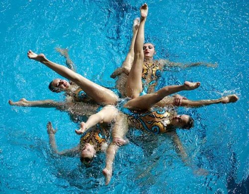 synchronized swimming - XciteFun.net