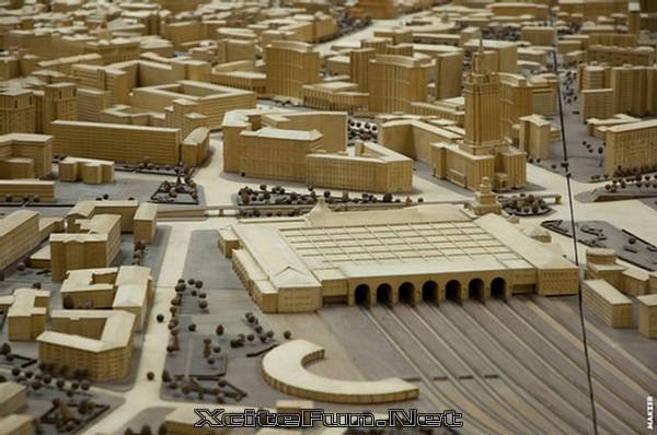 Moscow Miniature Model - Russian Art - XciteFun.net