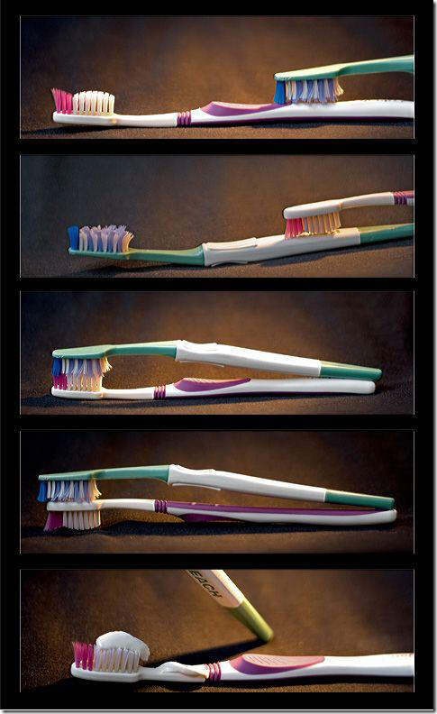 Naughty Toothbrush Pair 