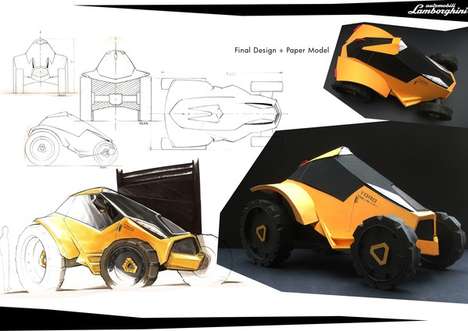Lamborghini Toro Supercar Tractor Jason Battersby Lamborghini Toro Supercar Tractor Jason Battersby