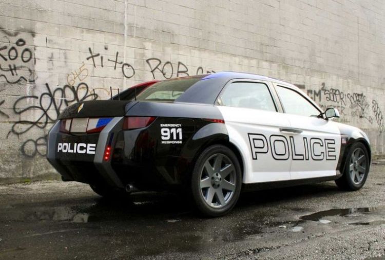 Future police cars - Carbon Motors E7 (Part-1) - XciteFun.net