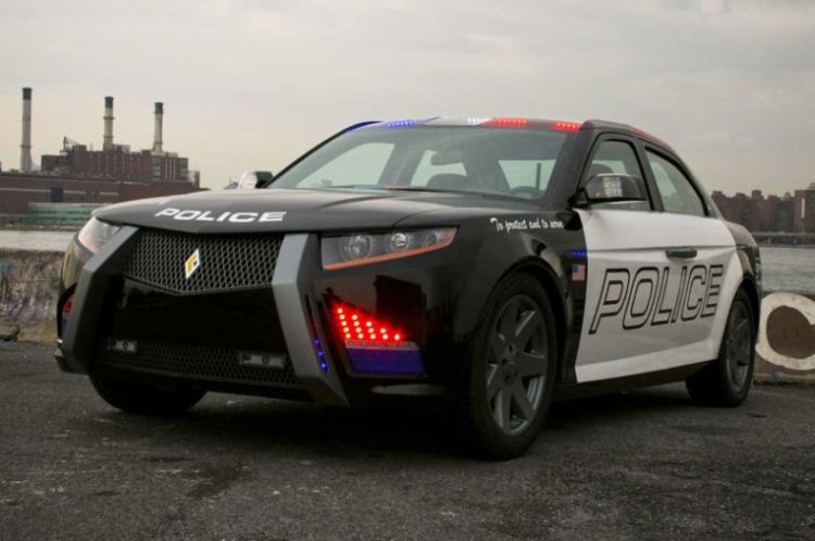 Future police cars - Carbon Motors E7 (Part-2) - XciteFun.net