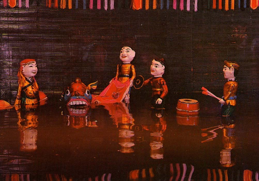 water puppetry video