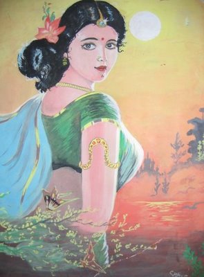 IndiAn WOMEN . . . in PAintings (Part 2) - XciteFun.net