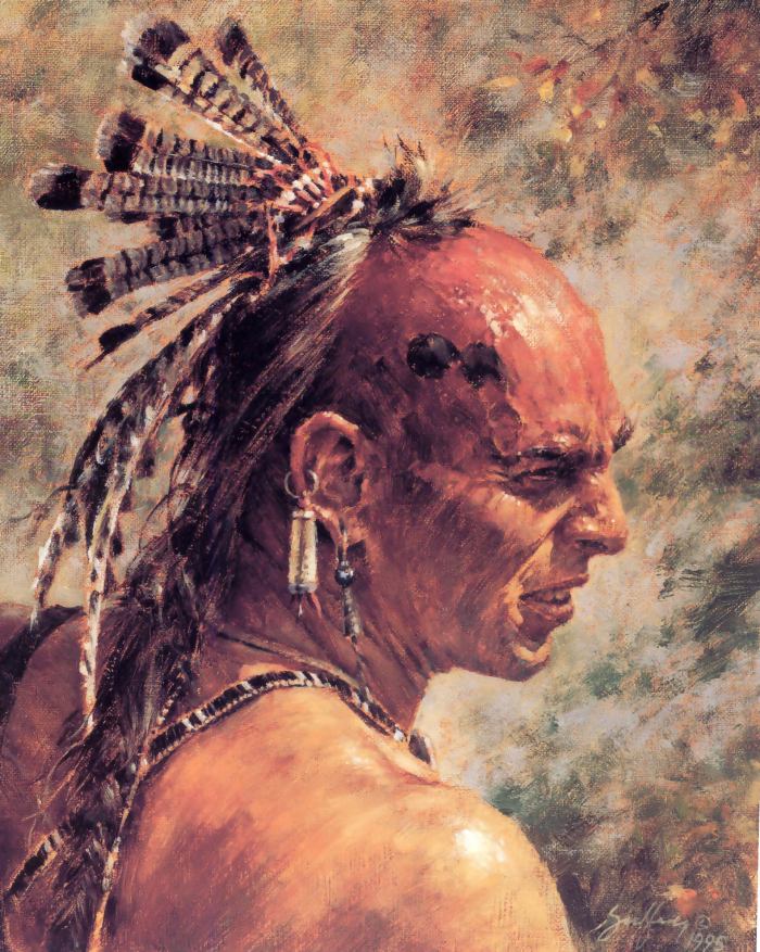 Red Indians Life in paintings (Part 1) - XciteFun.net